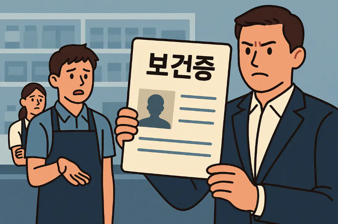 편의점 보건증 없으면? 편의점 알바 보건증 발급 방법
