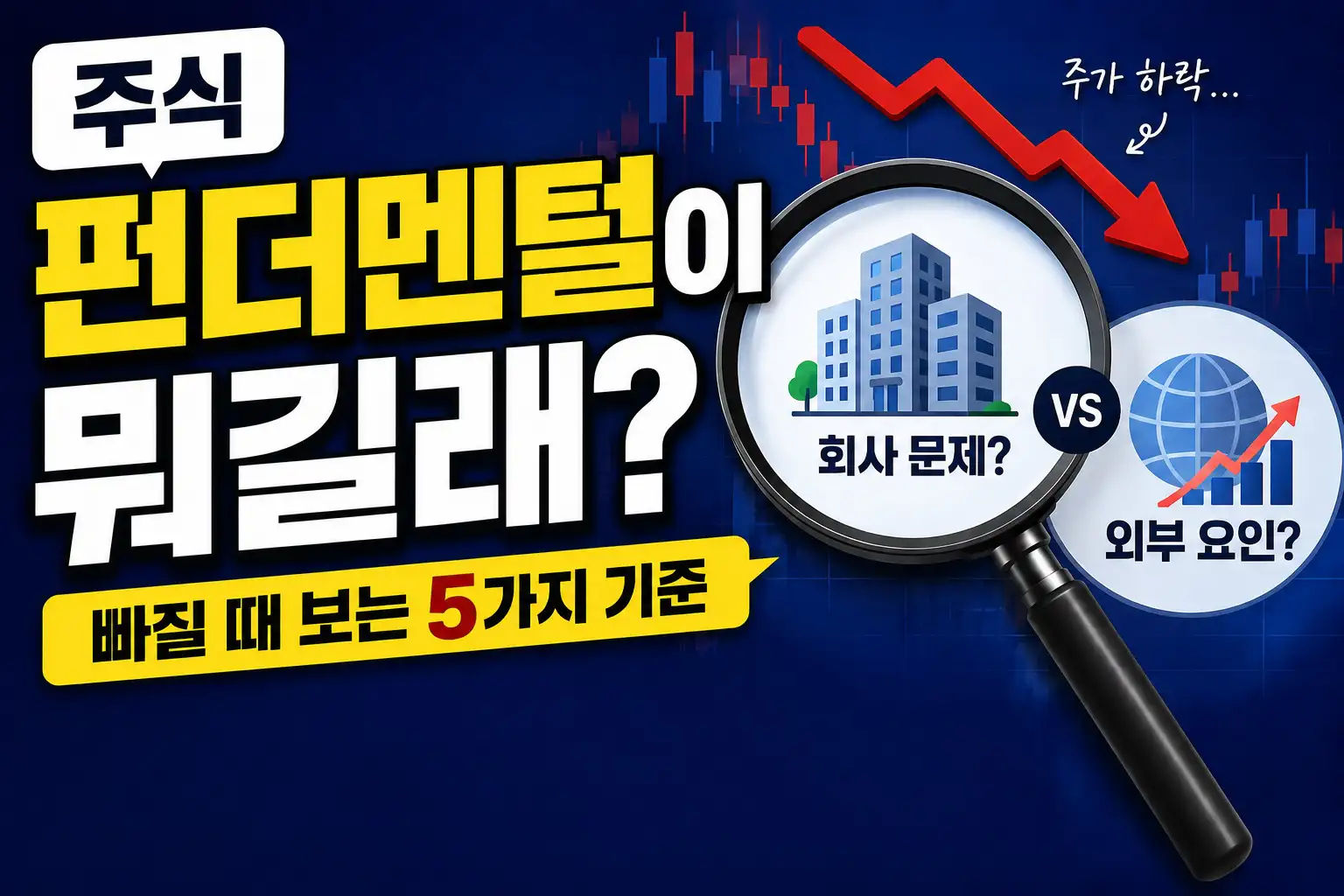 주식 펀더멘털 뜻 의미
